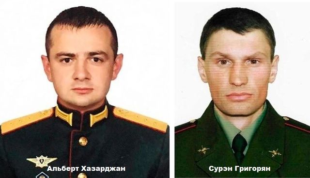 Альберт Хазарджан и Сурэн Григорян