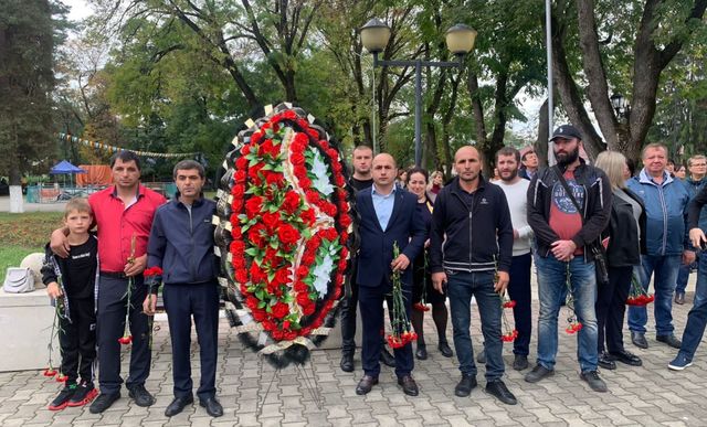 Мостовской район - возложение цветов и венков