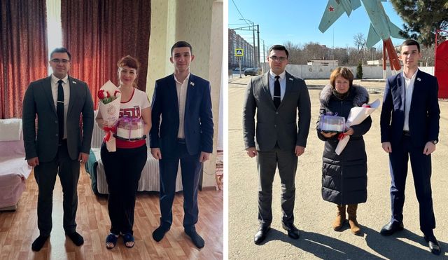 Елена Ростовская и Надежда Сарабаева