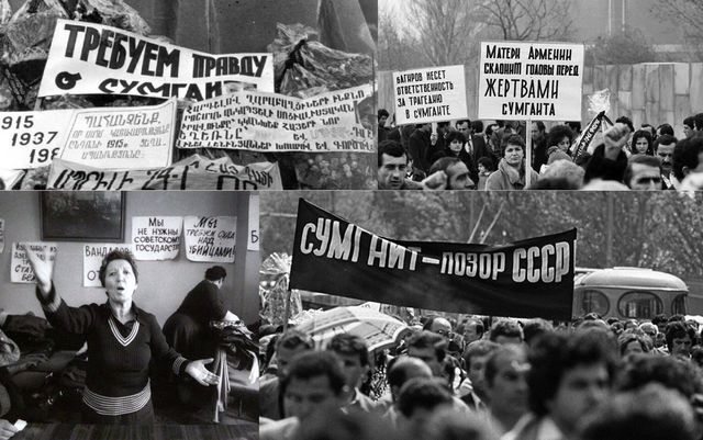 погромы армян в Азербайджане