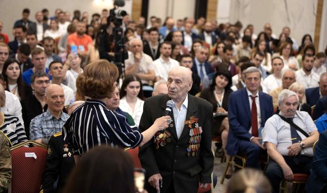 ветеран войны Иван Курбаков
